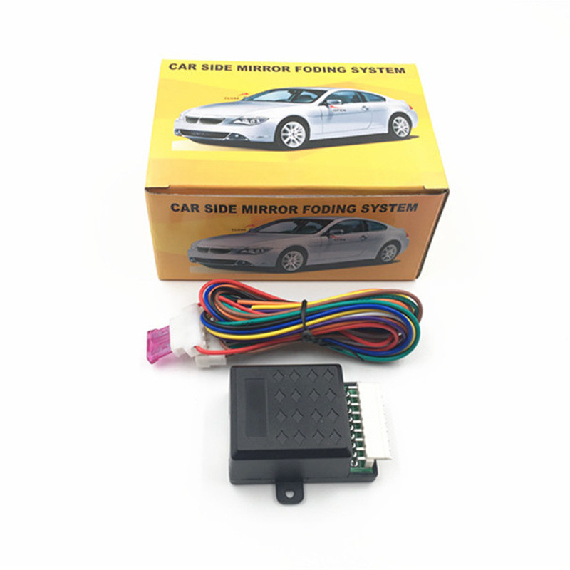 Auto foldable rear-view mirror intelligent expansion receiver