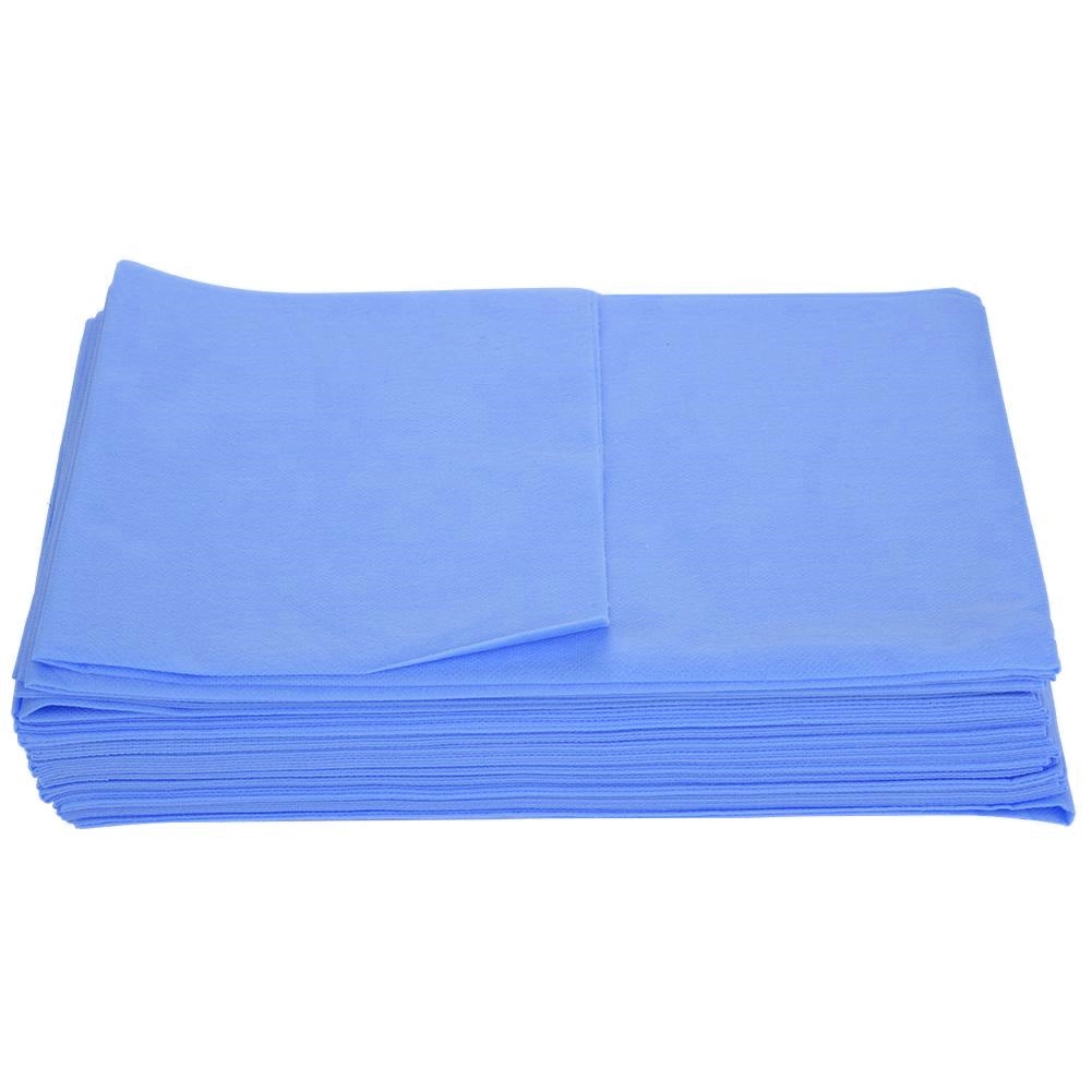 Высокое качество, 35gsm-60gsm 1,6 м/3,2 ширина, небесно-голубой SMS TNT, медицинская полипопиленовая Нетканая ткань, цена для использования в больницах