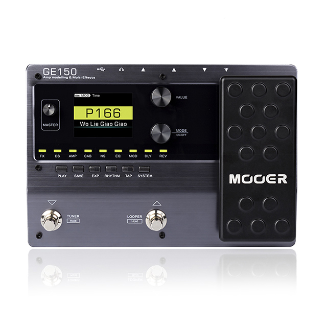 Mooer GE150 гитарный Многофункциональный процессор педаль для создания эффектов гитарная педаль