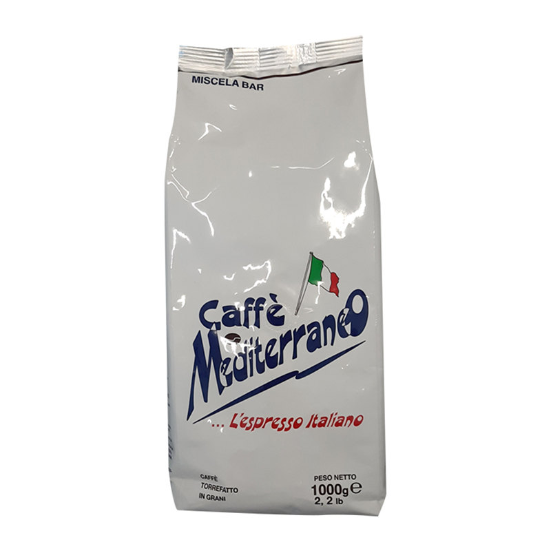 Made In Italy Mediterraneo Beans Coffee Blend Coffe Roast Cofee Beans