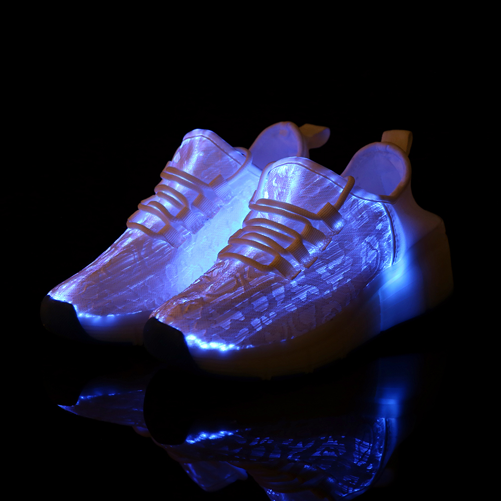 Boys Sneakers Colorful Led Luminous Socks Sport Run Sneakers Light Up lightup mens lighted kids Shoes