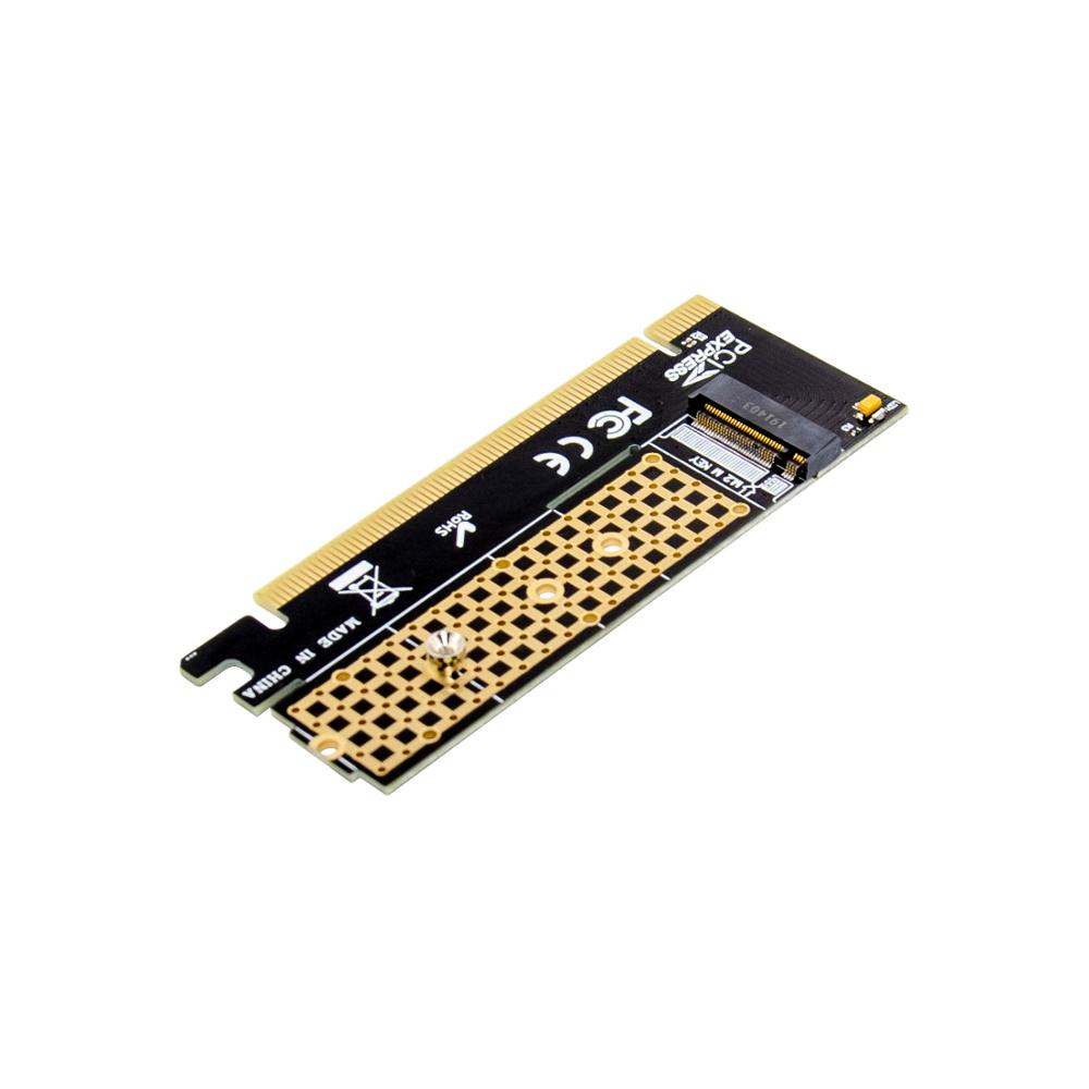 Адаптер PCIe x16 M.2 NVMe SSD