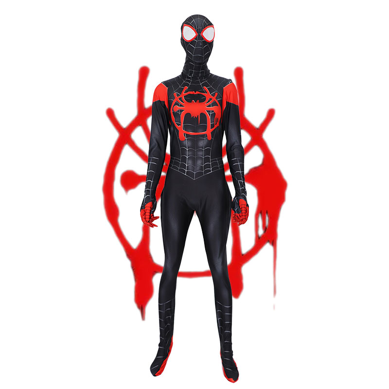 Spiderman Movie Character Eco-friendly Miles Halloween Cosplay Costume