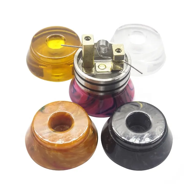 Epoxy Resin RDA RBA atomizer display holder 510 Tank Base stand wholesale