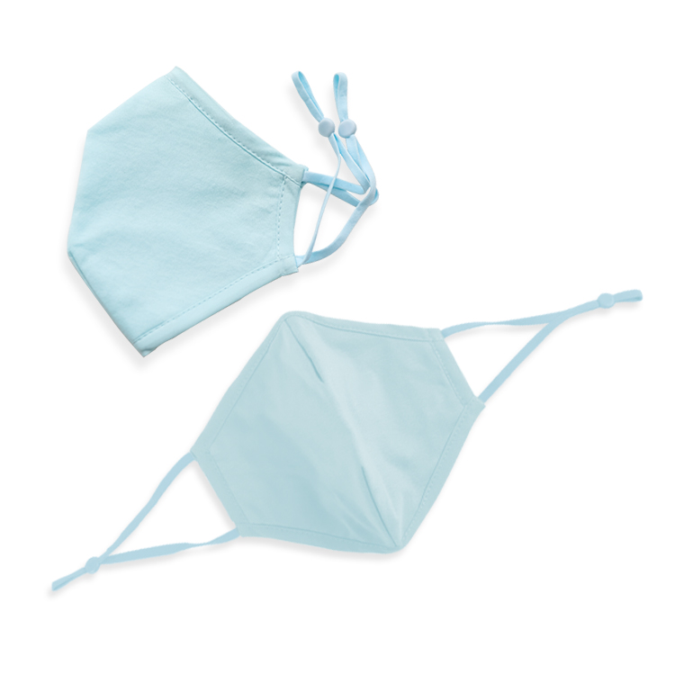 manufacturer anti microbial 2 ply cloth mask logo mask washable reusable functional cotton mask