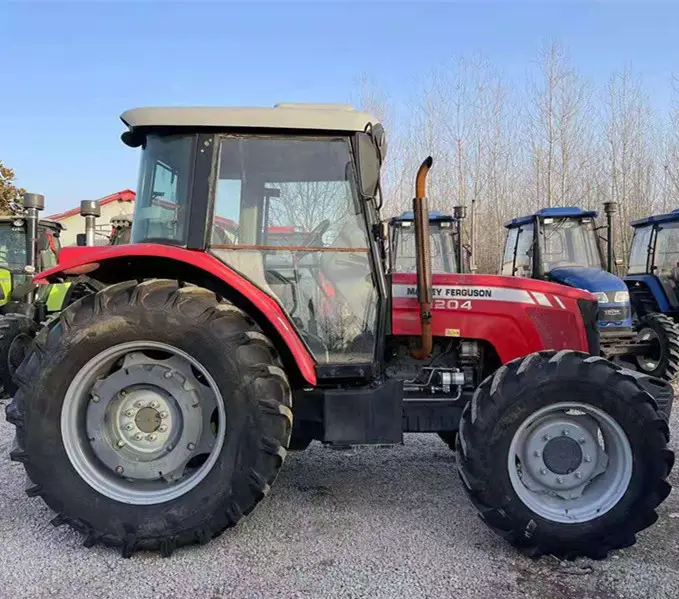 low price massey ferguson used second hand farming machinery 120HP 4W tractor for sale