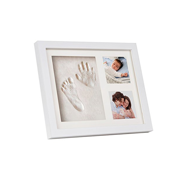 2020 Amazon wholesale new design baby hand photo print frame for the best gift for baby
