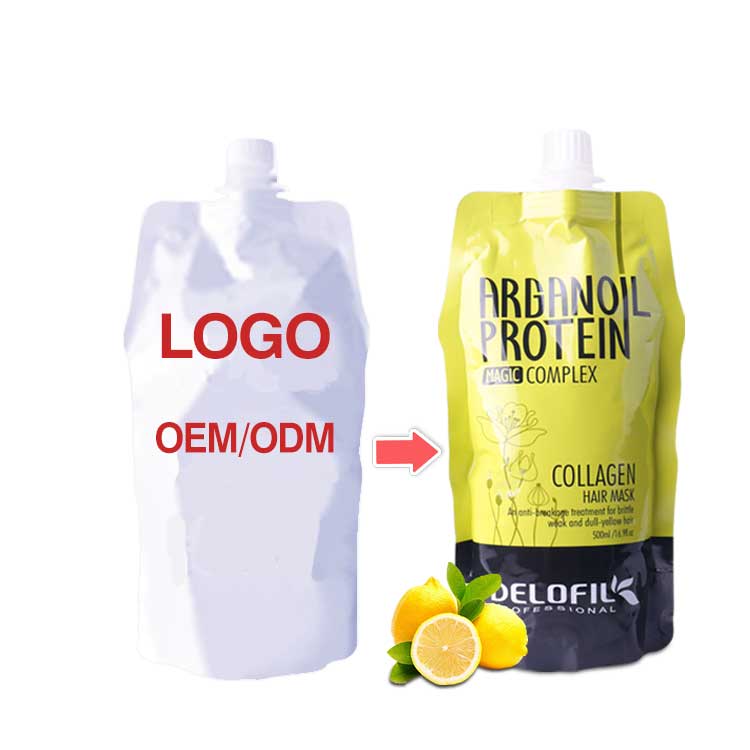 DELOFIL Guangzhou Factory Direct Supply Professional Salon Products Enriched With Proteins Argan Oil Repair Hair Mask OEM/ODM