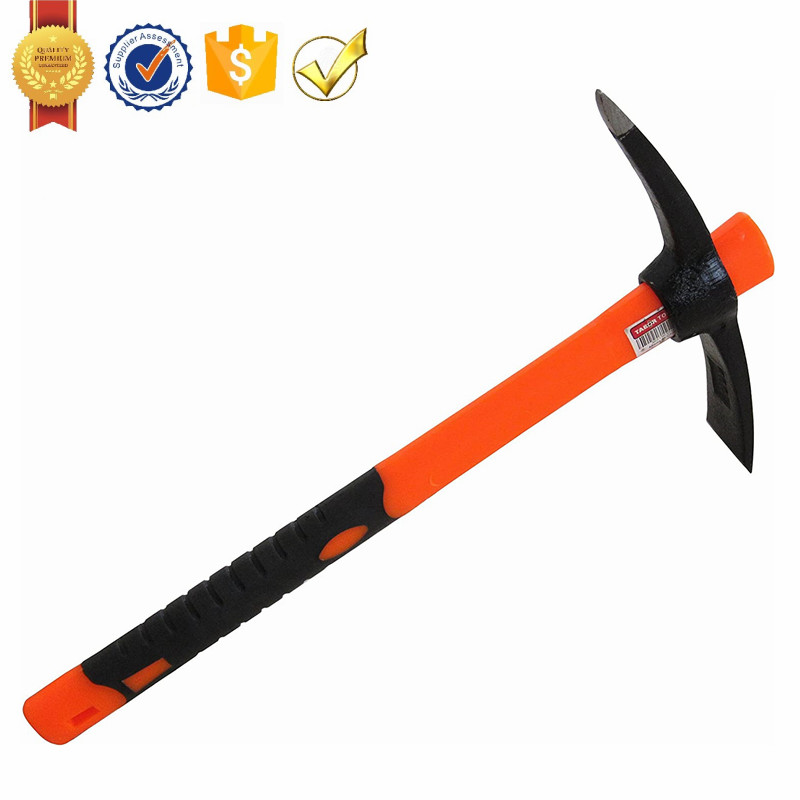 PM01A Cultivating Vegetable Weeding Flower Beds Fiberglass Handle Garden Pick Mattock For Loosening Soil