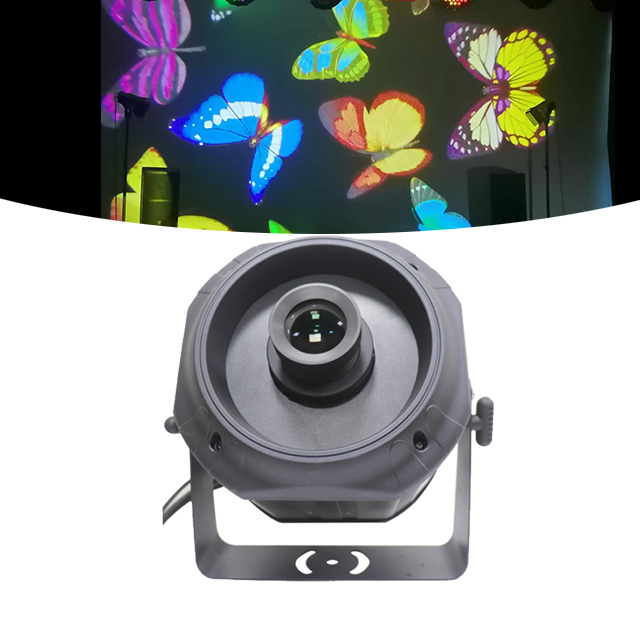 Модный проектор gobo 300 Вт, Настраиваемые рождественские изображения gobo, светодиодный проектор Gobo для вечеринки, Dj