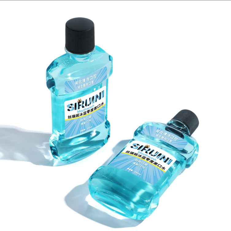 Private Label Fruits Honey Peach Watermelon Orange Natural Mouthwash Herbal Oral Cleaning Whitening Mouthwash