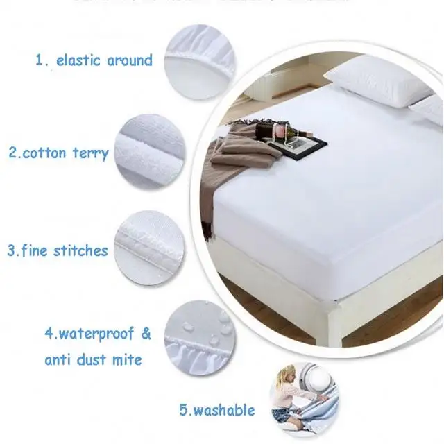 Hospital Allergy Mattress Cover Anti Dust Mite