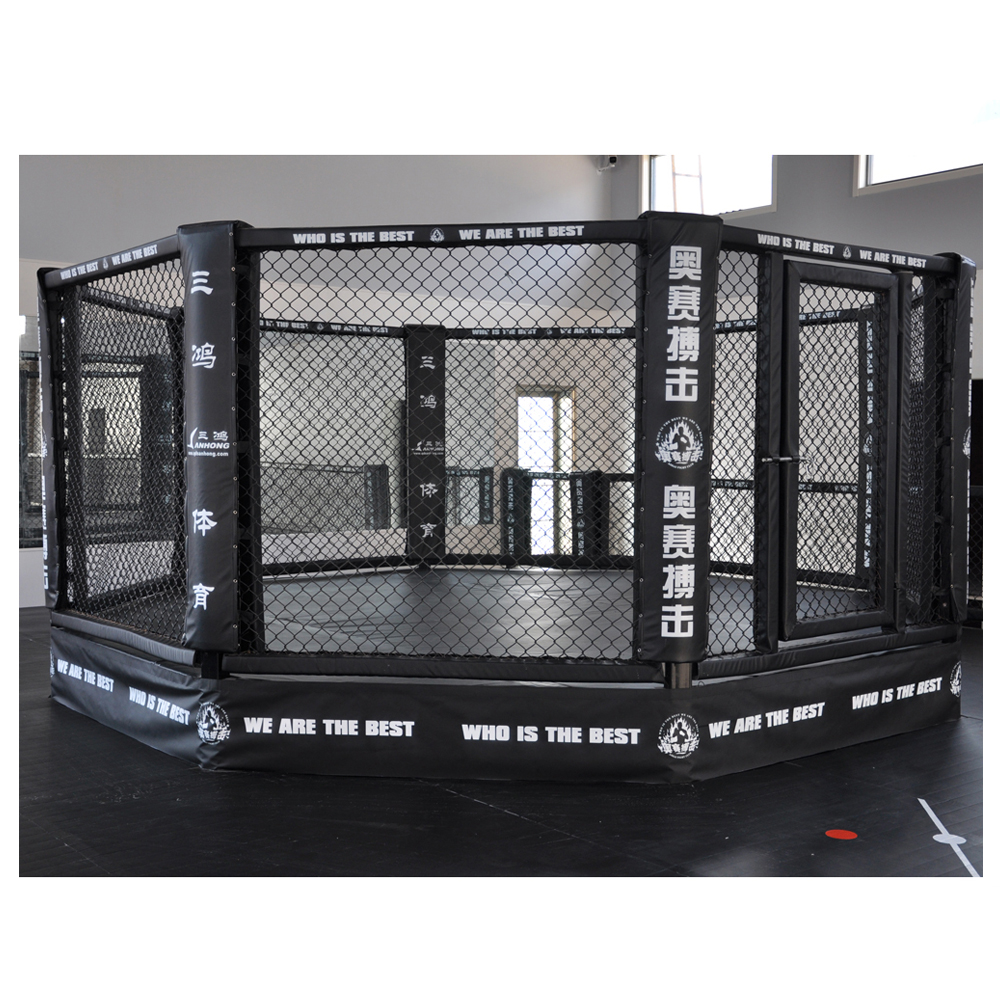 Конкурс, стоячий восьмиугольник, клетка для MMA, боксерское оборудование, боксерские кольца для боевых искусств