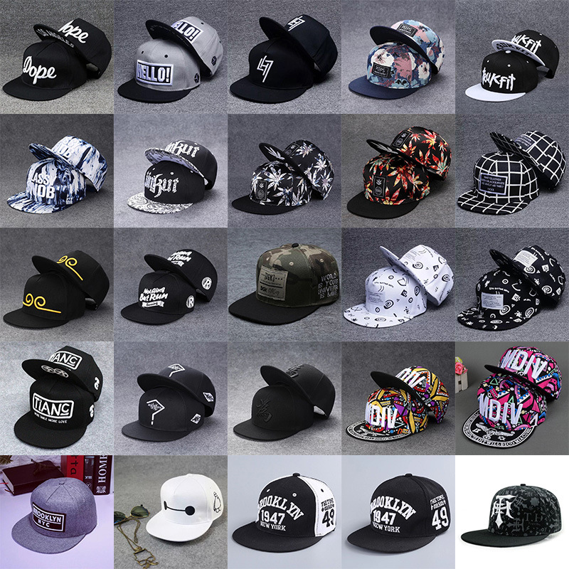 Hat men's trendy summer Korean hip-hop hat wild fashion trend brand baseball casual female summer thin