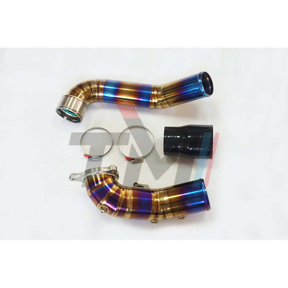 BMW B58 Gen 1 F series titanium charge pipe