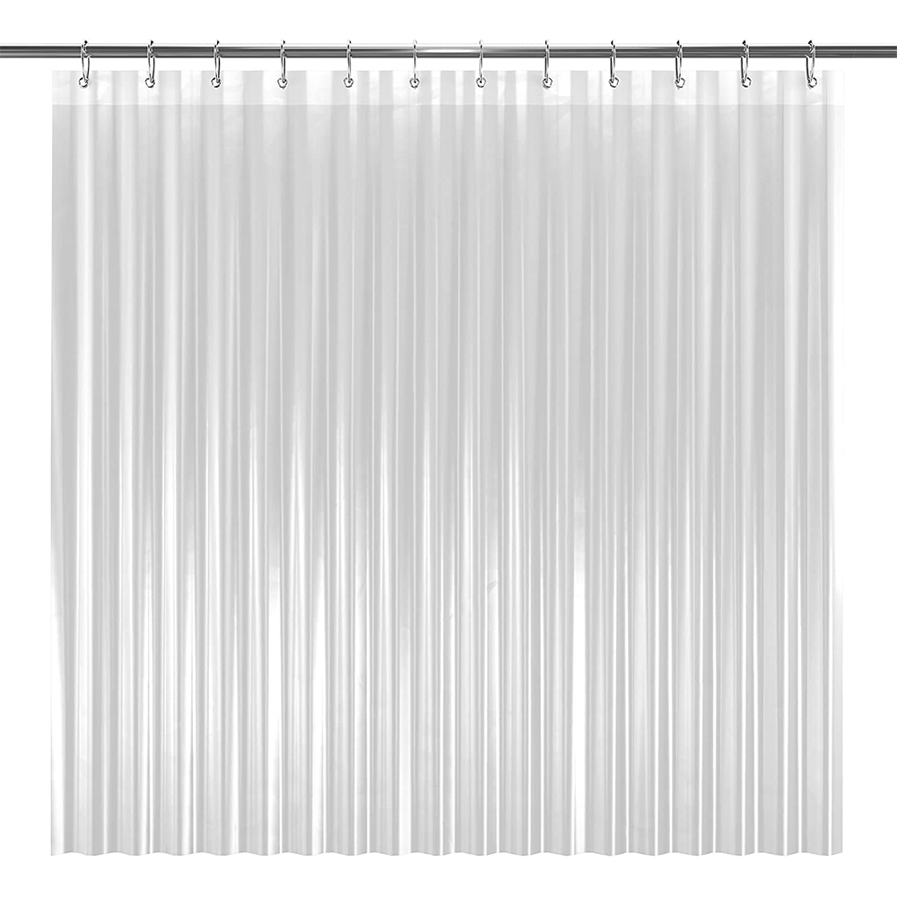 Wholesale PEVA Clear 8G Heavy Duty Waterproof Liner Anti-Microbial Mildew Resistant Shower Curtain