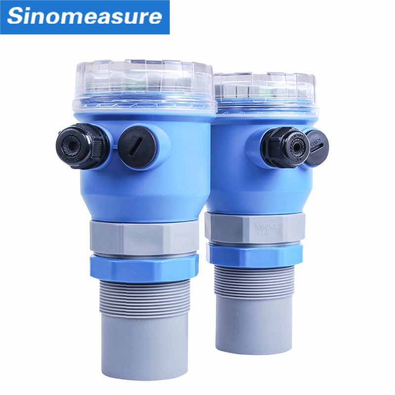 12vdc water tank silo ultrasonic level sensor rs485 420ma controller meter detector ultrasonic water tank level gauge indicator