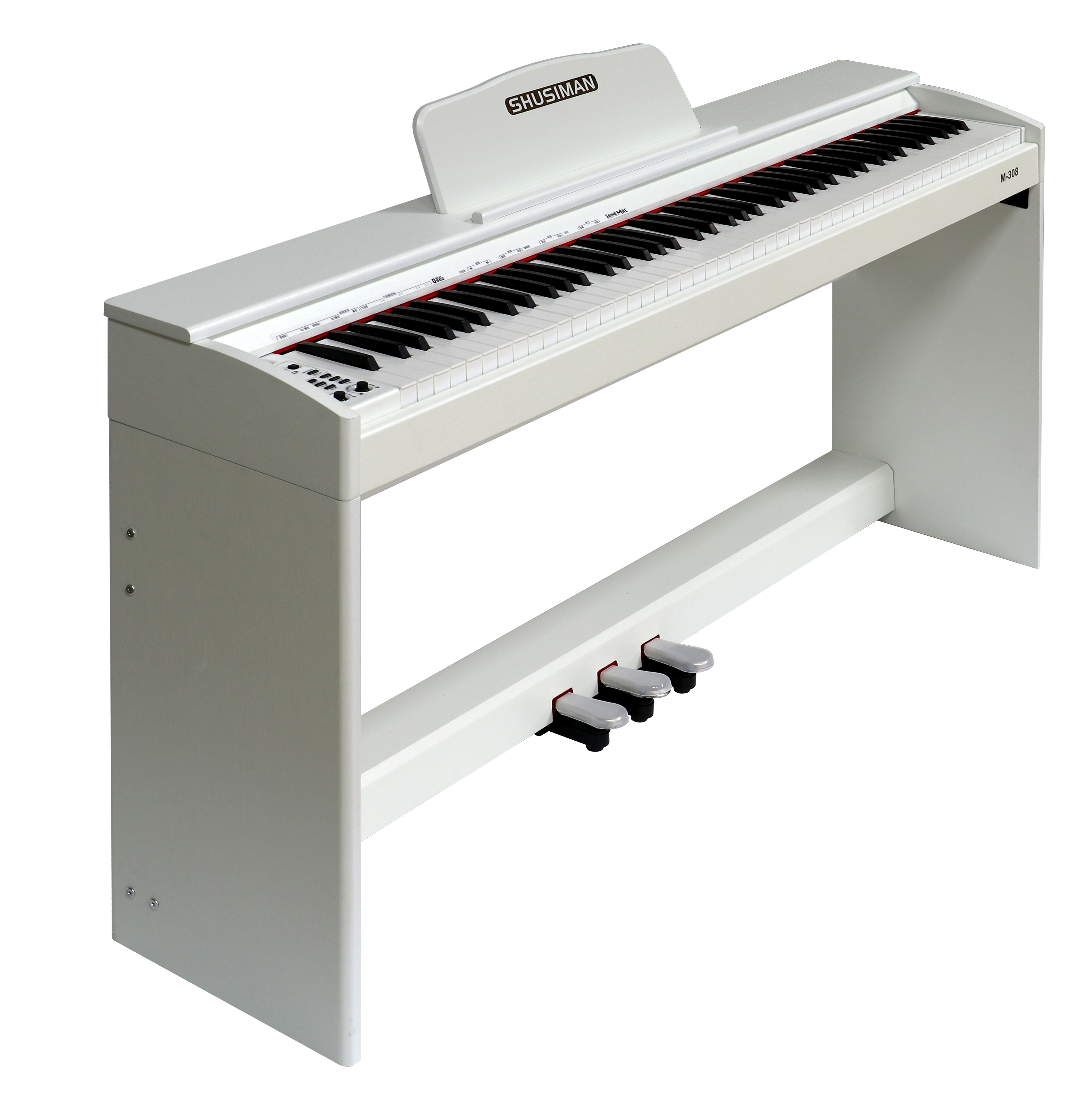 white piano electronic piano keyboard made in China digital piano for children