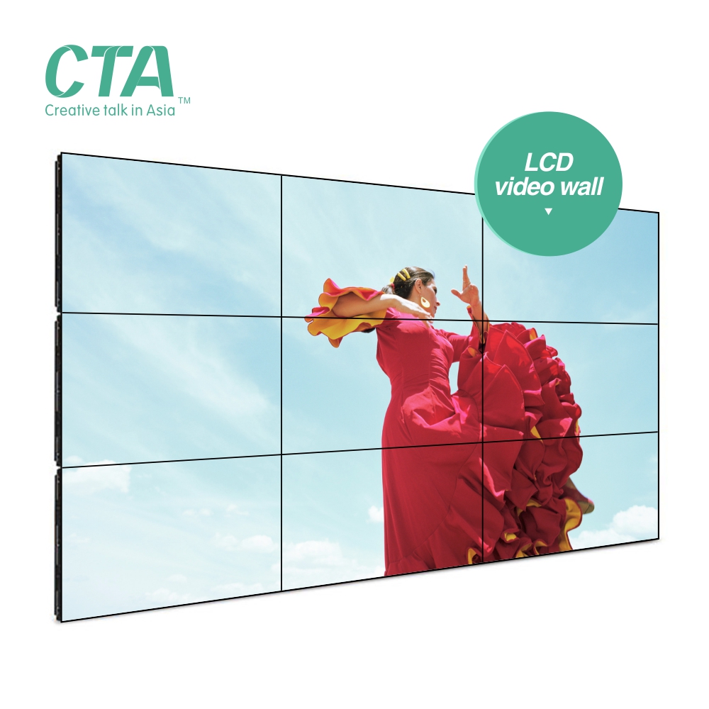 46 "Рекламное табло с ЖК-дисплей видео стены и tv lcd видео настенный рекламный ЖК-монитор