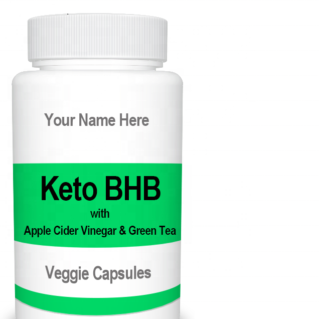 Капсулы Keto BHB с зеленым чаем, яблочным уксусом для похудения, добавки Keto, Сделано в США