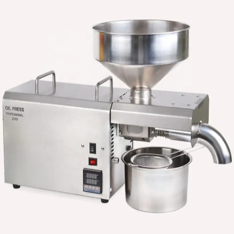 Automatic stainless steel ginger oil extraction machine  household cooking oil processing machine cocoa oil press machine