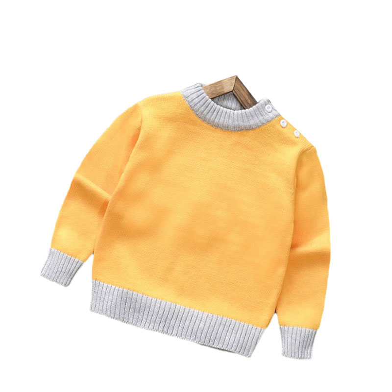 Boutique Autumn Winter Boutique Baby Toddler Boys Girls Pullover Sweaters Unisex Kids Winter Knit Sweatshirts Cotton Clothes