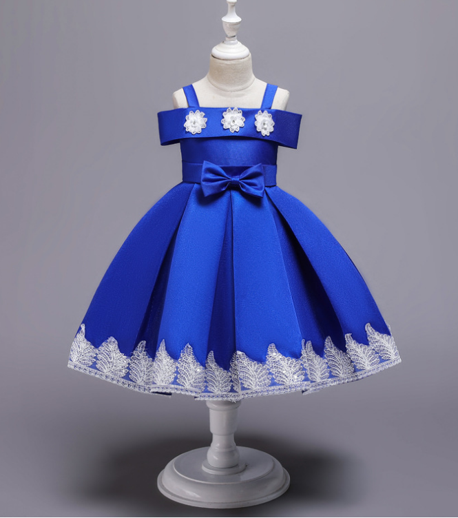 A668 Children Clothing Tulle Baby Girl Dresses 2019 Latest Design Ruffle Layered Birthday Party Dress