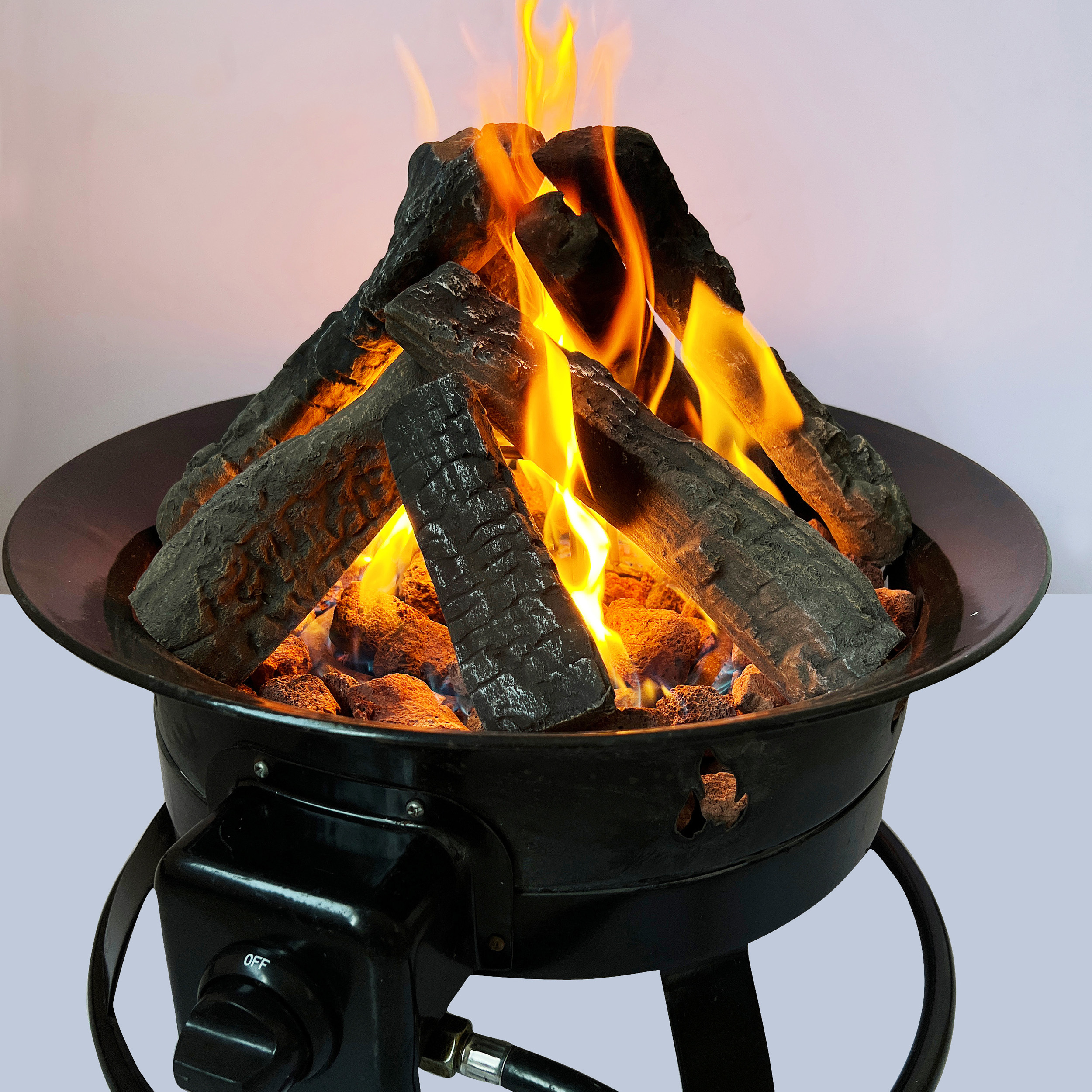 Fire Pit Fireplace Decoration Gas Log Set Fake Wood Fire Wood