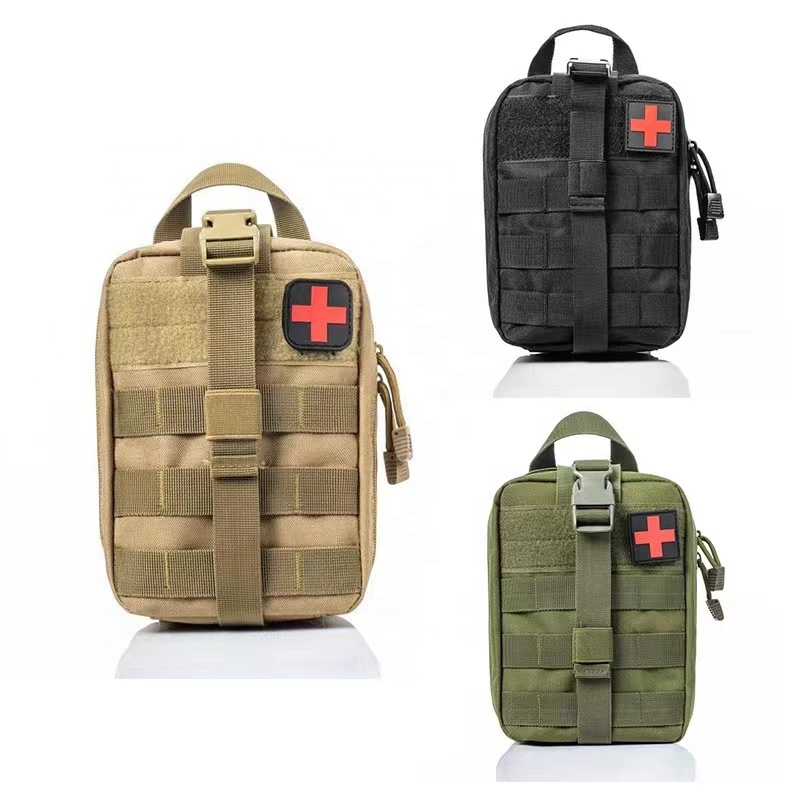 Molle Tactical First Aid Kits Medical Bag Emergency Outdoor Hunting Car Emergency Camping Survival Tool EDC Pouch