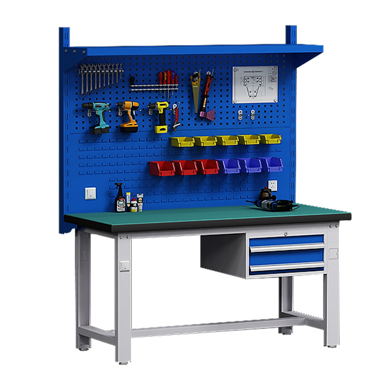 1.5 tons Load Capacity Metal Workbench Used in laboratories or workshops