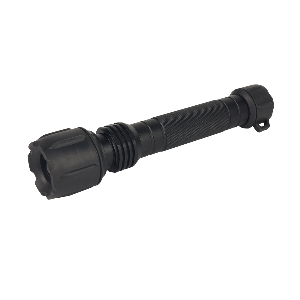 High Power Aluminium LED Torch Battery Zoomable Indestructible LED Torch Flashlight