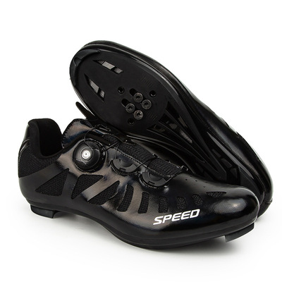 QY02 New Style Cycling Shoes With Lock Leisure Road Bike Mountain Shoes Hard Bottom Breathable Cycling Shoes