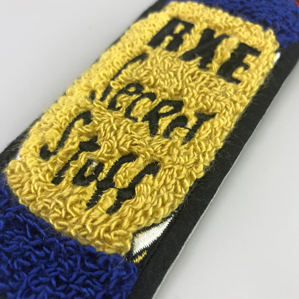 custom high qualitywholesale cheaperchenille patchescustom chenille patcheschenille letter patch 2.25 inches