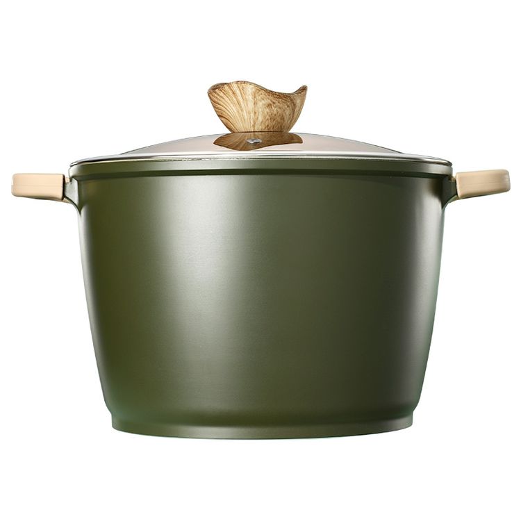 SSGP Couscous Pot Medical Stone Soup Pot Stewed Meat Dedicated Pot Induction Cooker Deepening Soup Dual-sided Stockpot