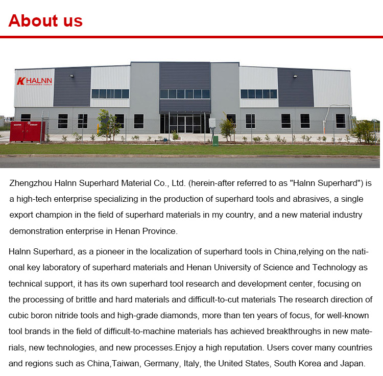 CBN Inserts Manufacturer  CBN turning tools High quality and strong stability