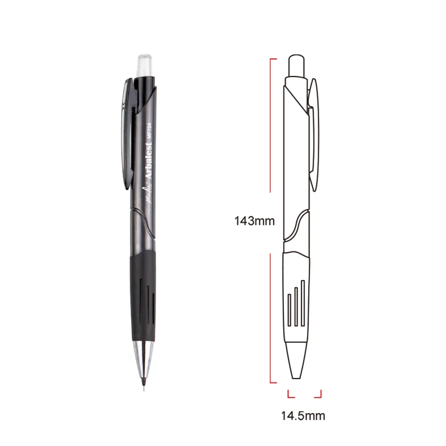 Новое поступление, полипропиленовые 0,5 мм механические карандаши для затенения и эскизов