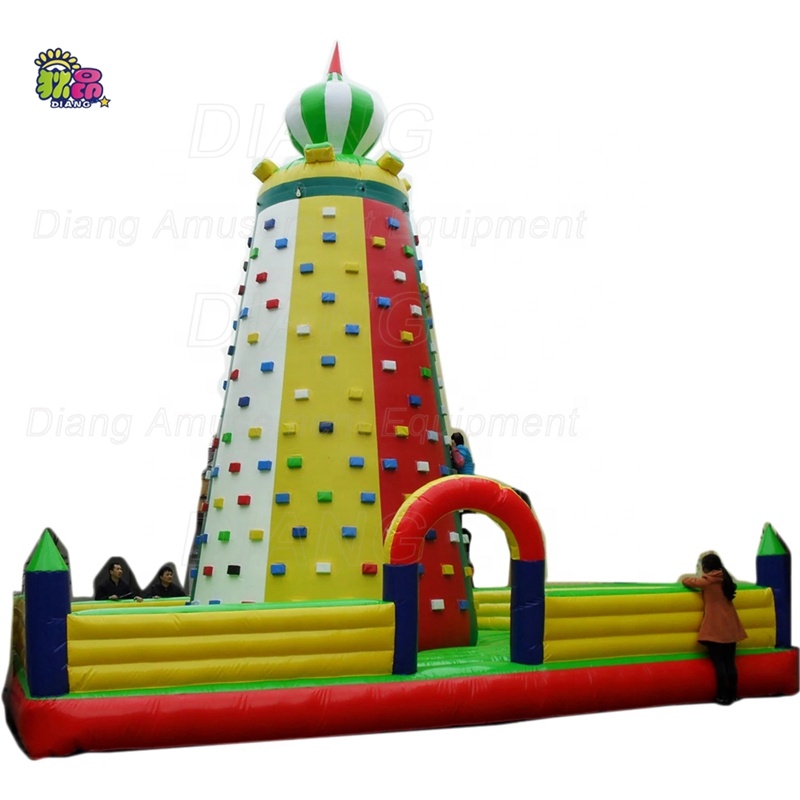 New style inflatable climbing wall for kids entertainment in amusement park