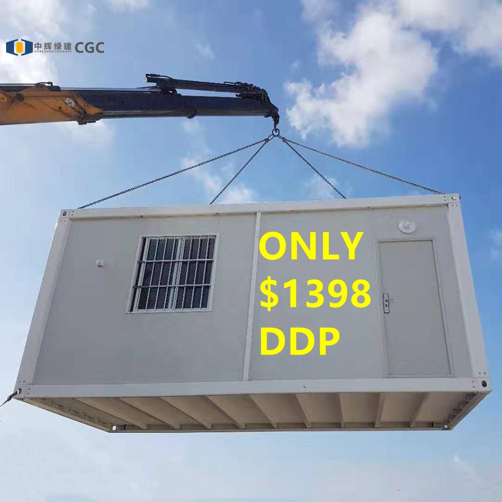 CGC 20ft 40fts готов сборные контейнеры Съемный контейнер офисные сборные кабины модульный дом жилой контейнерный дом на колесе
