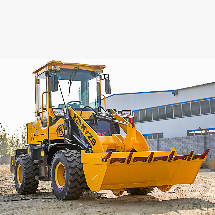 HUAYA Brand 2021 1 2 3 4 5 ton new 4wd bucket mini wheel loader for sale