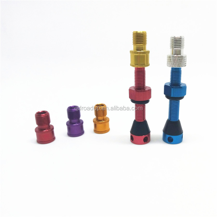 Converter Presta to Schrader Bicycle Bike Valve Adaptor dunlop valve