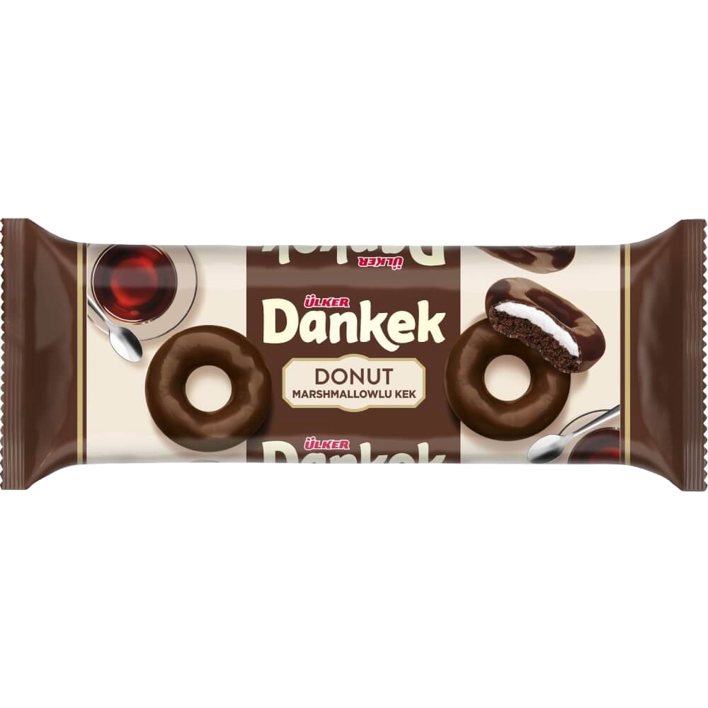 Пончики Ulker danкет, торт с шоколадом зефира 162 г x 12, свежий запас и новая дата из Турции