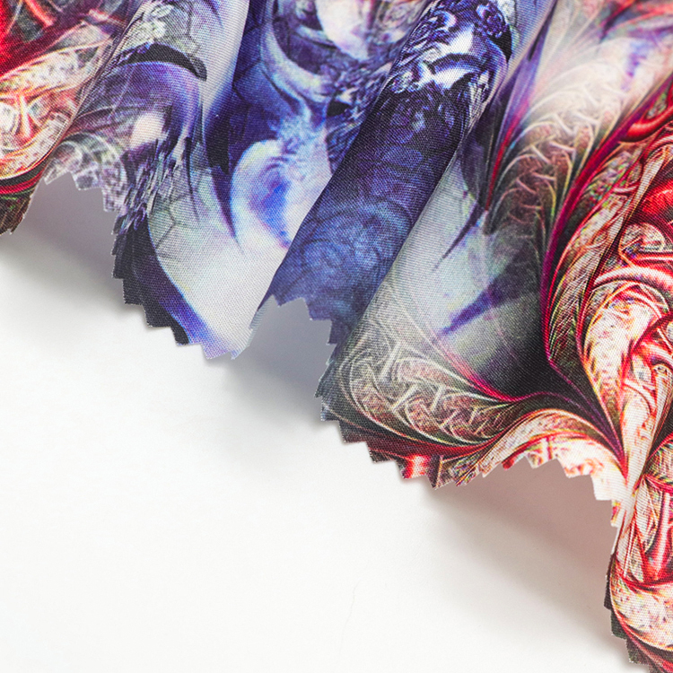 Factory Hot Selling polyester knitted custom print Fabrics in stock