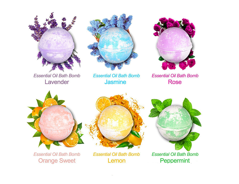 Spa Scrub Bath Salts Factory OEM ODM Private Label Color Change Natural Body Customized Adults Fragrance bath bomb ball