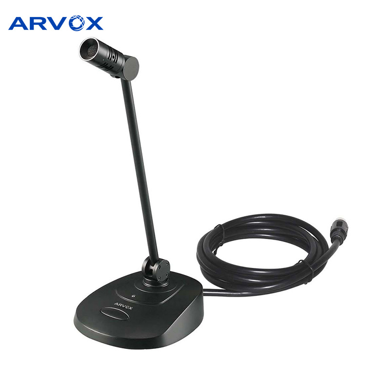 Профессиональная Проводная настольная система ARVOX с микрофоном для обсуждения встреч