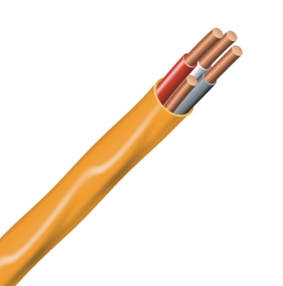 Электрический кабель UL719 Nm-B 12/2 с заземлением в рулонах 250 футов