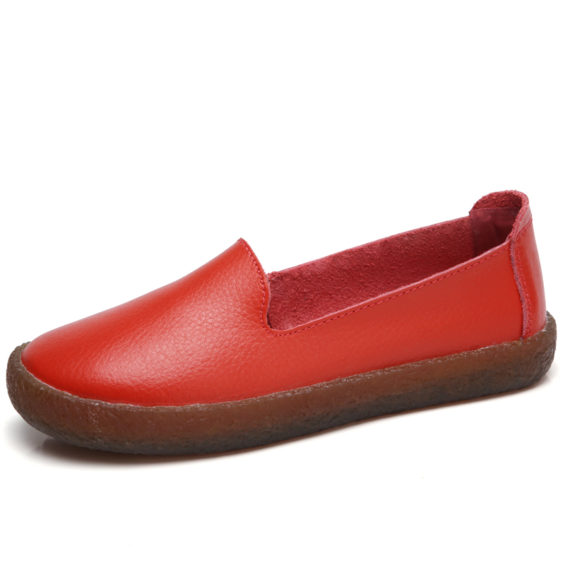 Женские туфли-оксфорды из натуральной кожи, Размеры 35-43