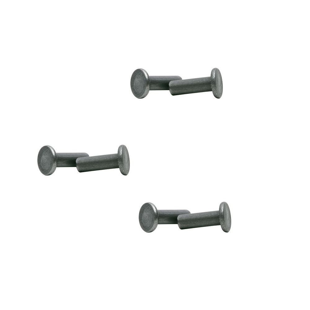 Индивидуальные заклепки из нержавеющей стали 3/16x3/8x1 дюйм с плоской головкой