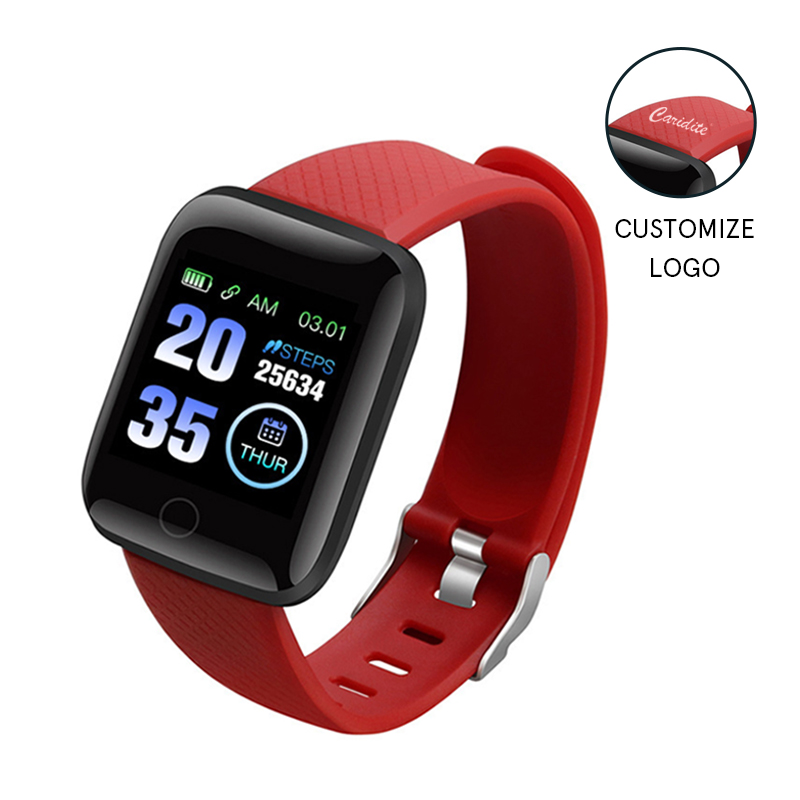 Amazon 2021 Hot Selling Smart Watch 116 Plus Waterproof Heart Rate Tracker Blood Pressure Oxygen Exercise Children'S Smart Watch