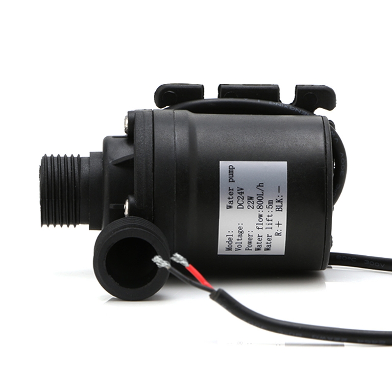DC12V Brushless Submersible 210GPH 5M/16F 800L/H Solar Water Pump for Agriculture Farm Irrigation Fountain Aquarium