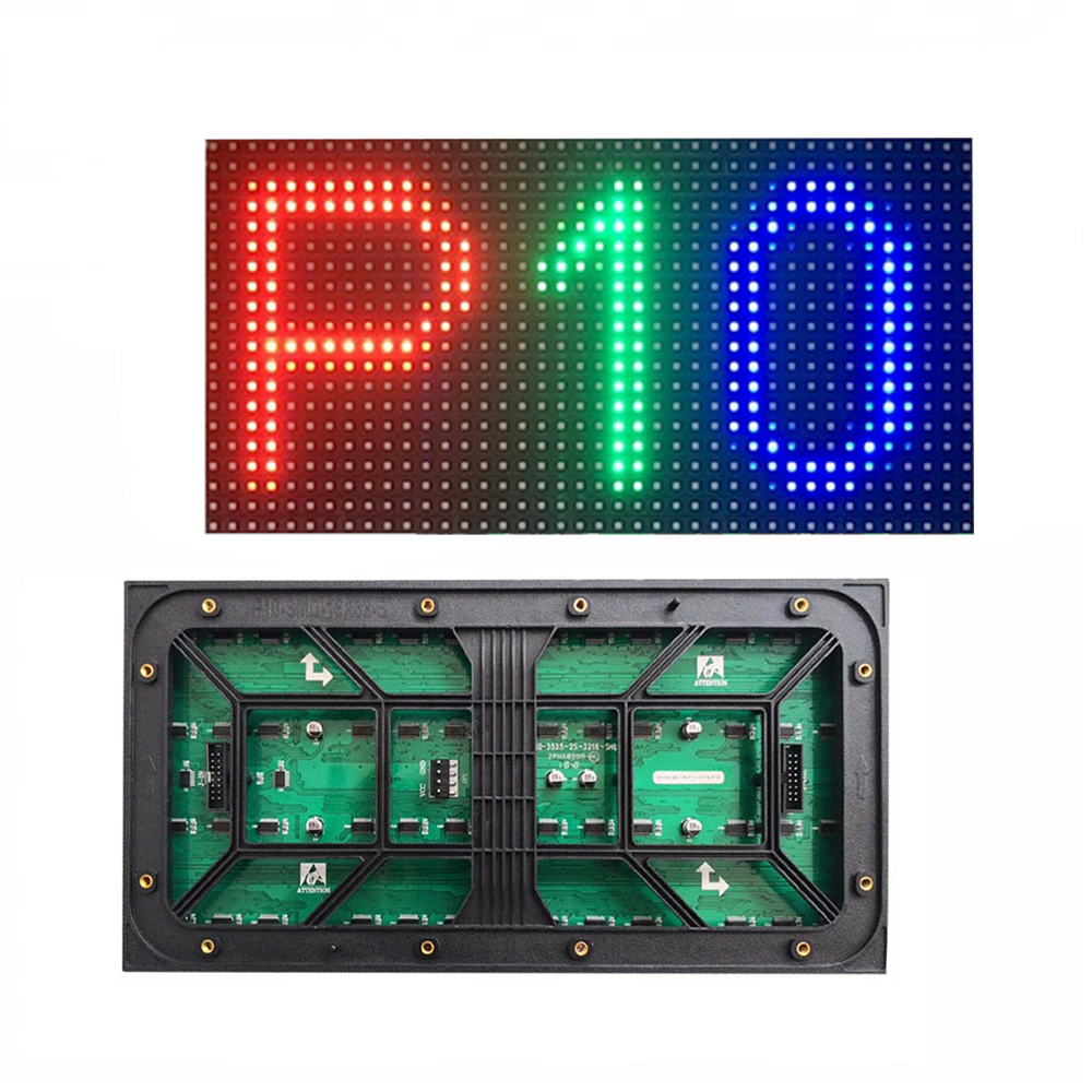 Гарантия 2 года энергосберегающая наружная Светодиодная панель rgb P10 SMD светодиодный дисплей модуль